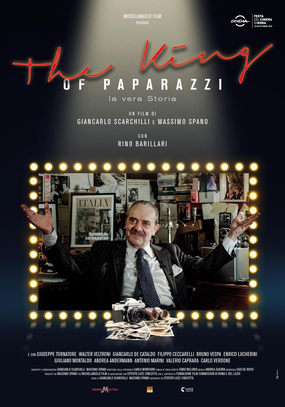 THE KING OF PAPARAZZI - LA VERA STORIA  DVD SPETTACOLO