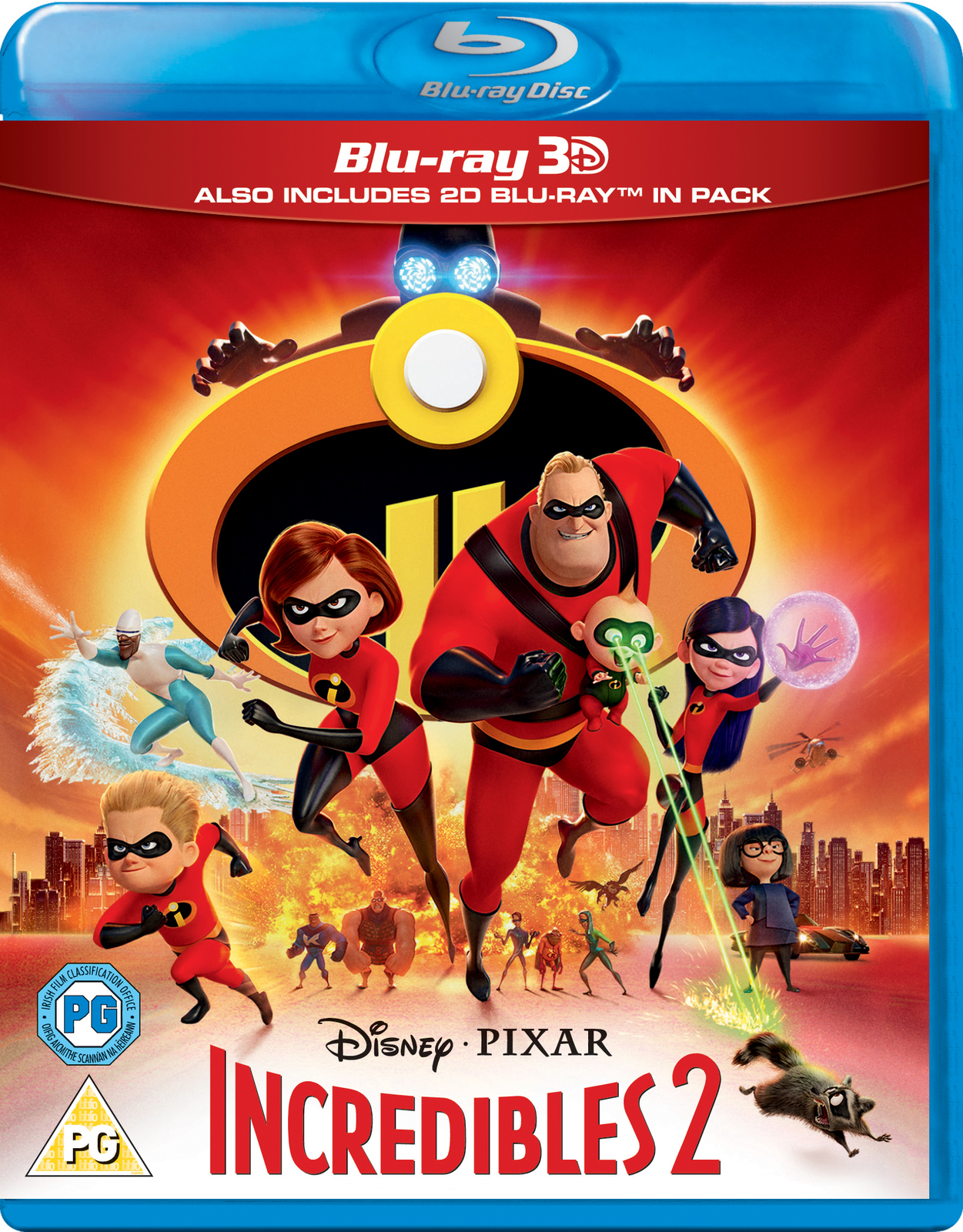 Incredibles 2 (Blu-ray) Craig T. Nelson Holly Hunter Sarah Vowell Huck Milner