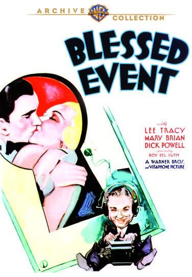 Blessed Event (DVD) Frank Mc Hugh Lee Tracy Mary Brian Ned Sparks Ruth Donnelly