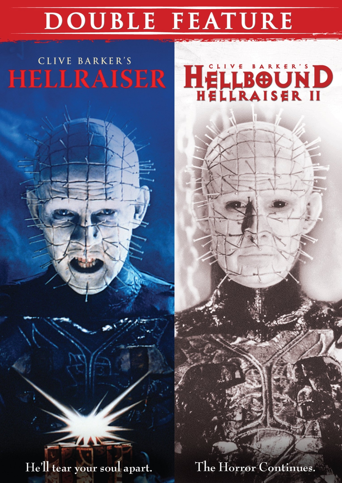 Horror Double Feature (Hellraiser / Hellbound: Hellraiser 2) (DVD) Clare Higgins