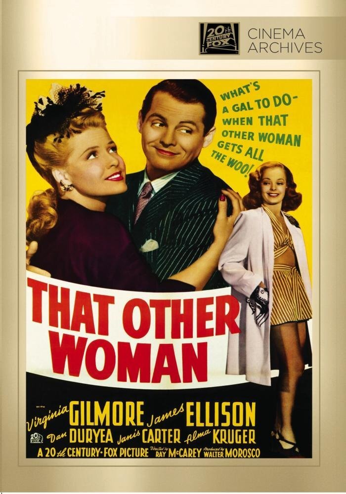 That Other Woman (DVD) Alma Kruger Dan Duryea James Ellison Janis Carter
