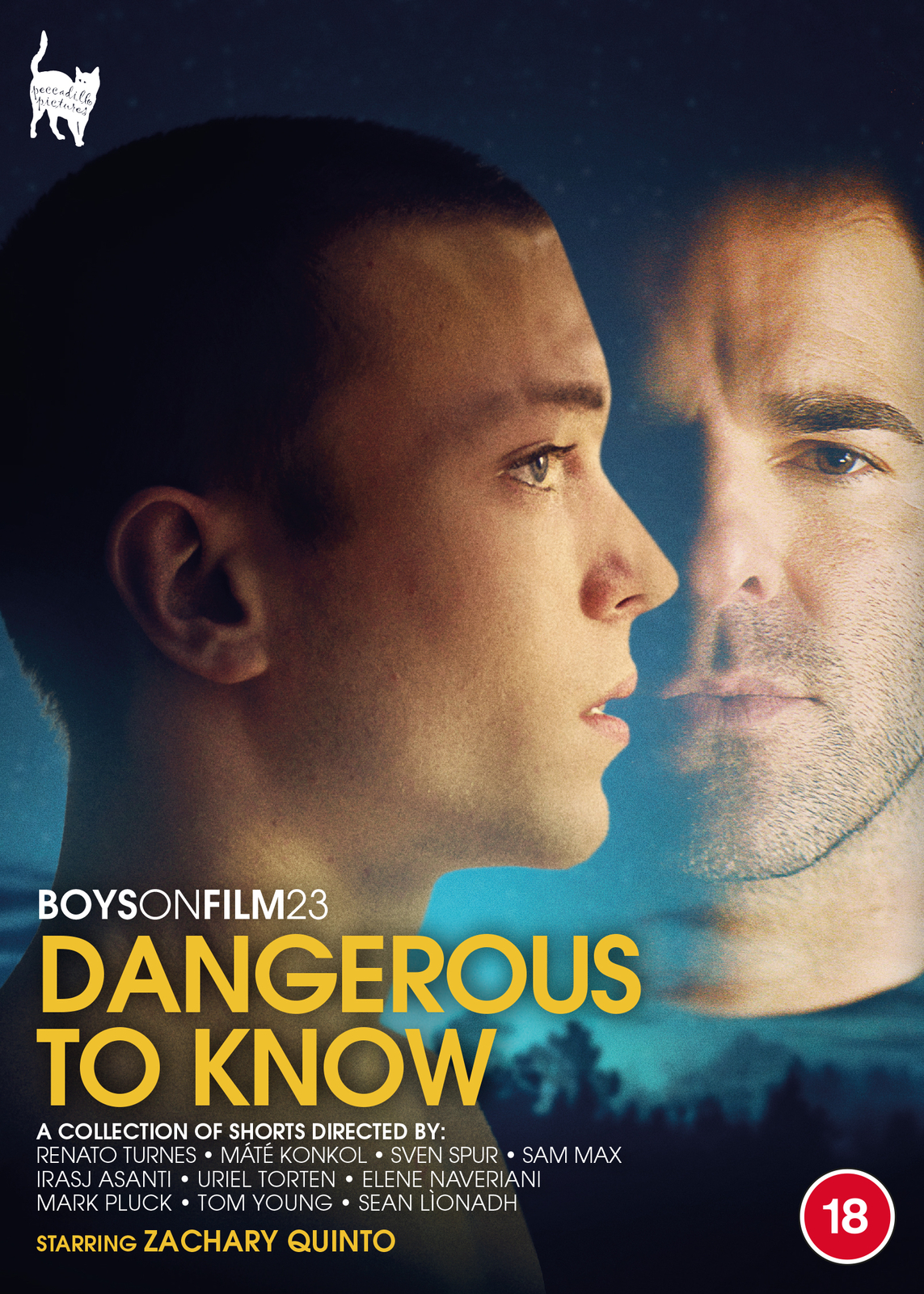 Boys On Film 23 - Dangerous to Know (DVD) Zachary Quinto Ruaridh Mollica
