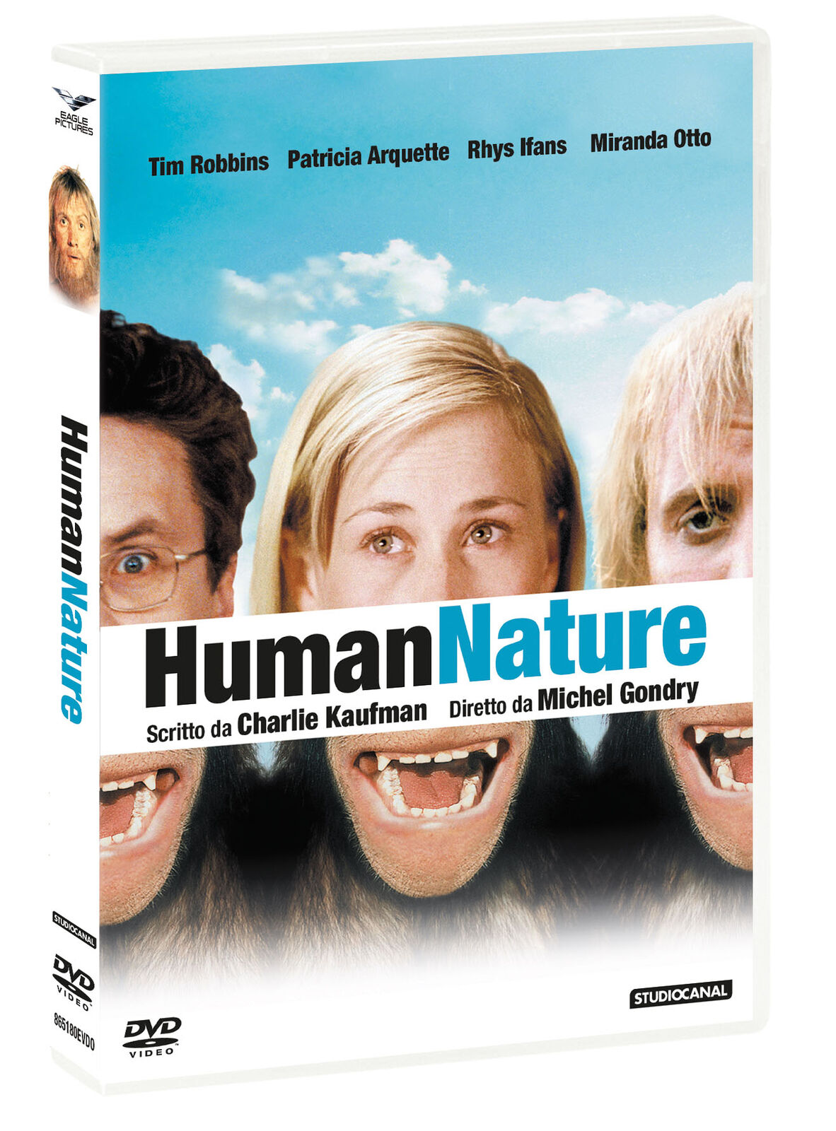 HUMAN NATURE - 2001  DVD COMICO-COMMEDIA