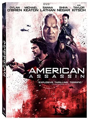 American Assassin (DVD) Michael Keaton Taylor Kitsch Dylan O'Brien Scott Adkins