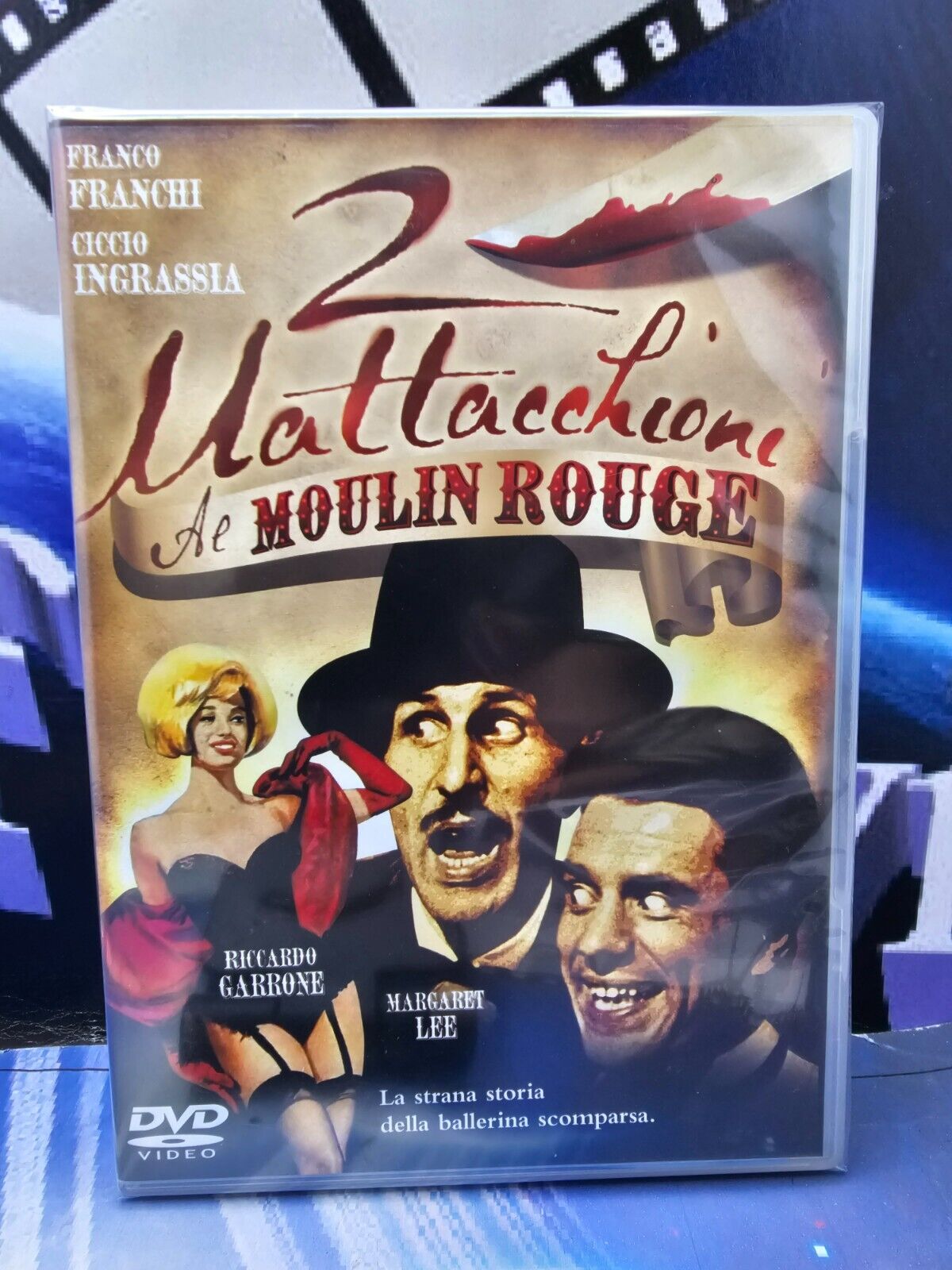 2 MATTACCHIONI AL MOULIN ROUGE con FrancoFranchi Ciccio Ingrassia *DVD*PLANET OF