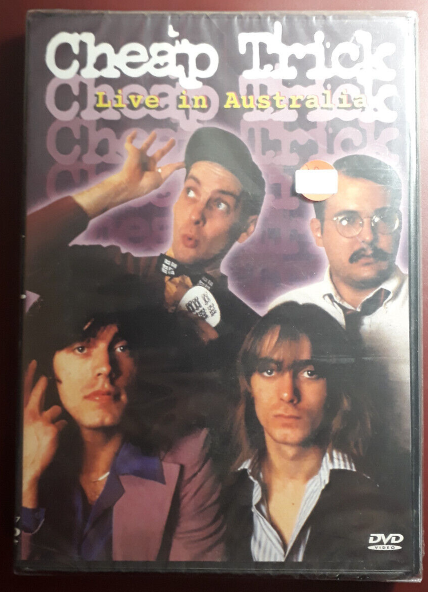 CHEAP TRICK- LIVE IN AUSTRALIA *DVD BRAND NEW SEALED NUOVO SIGILLATO
