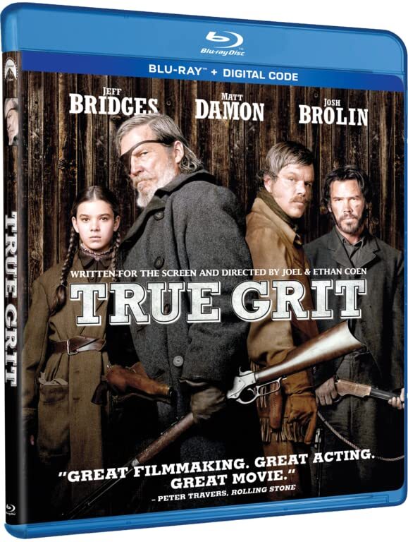 True Grit (2010) (Blu-ray) Jeff Bridges Josh Brolin Matt Damon