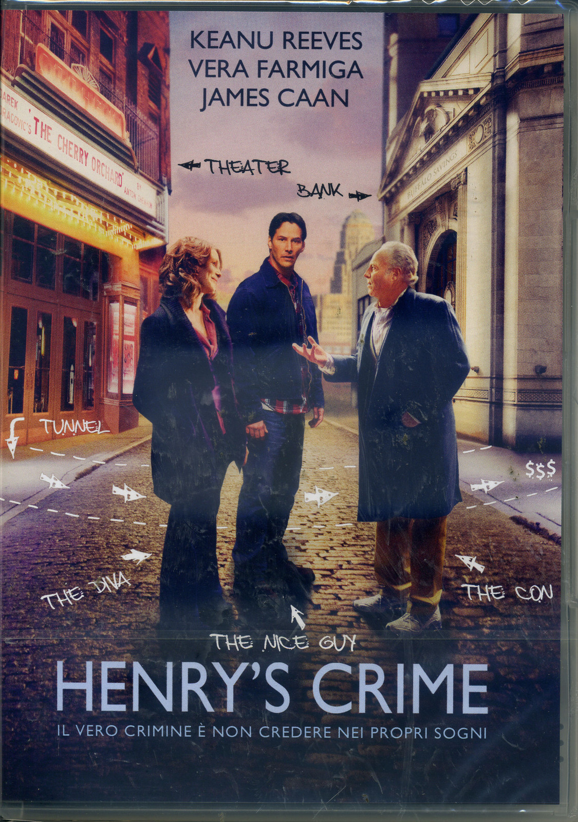 HENRY'S CRIME (2010 con  Keanu Reeves - bollino noleggio - DVD NUOVO