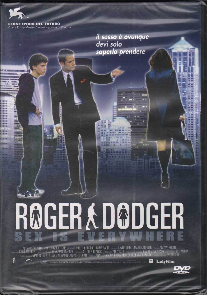 Roger Dodger DVD Elizabeth Berkley / Isabella Rossellini Sigillato 8032442201860