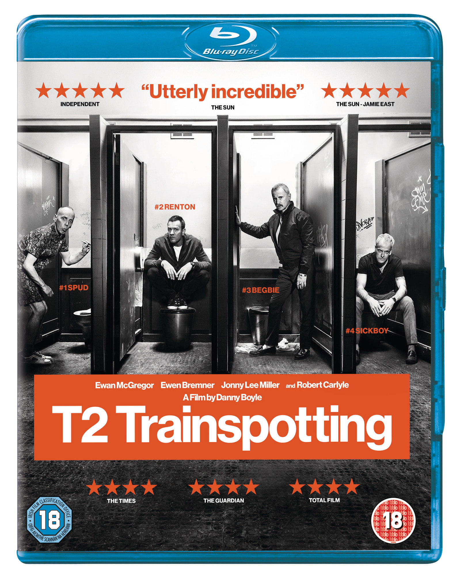 T2 Trainspotting (Blu-ray) Karl Argue James Cosmo Simon Weir Jonny Lee Miller