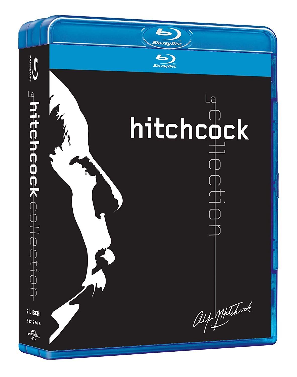 HITCHCOCK COLLECTION - BLACK  7 BLU-RAY  COFANETTO