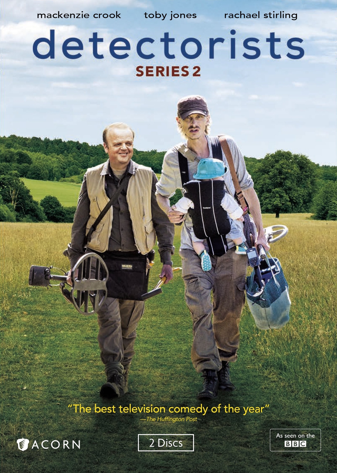 Detectorists, Series 2 (DVD) Mackenzie Crook Rachael Stirling Toby Jones
