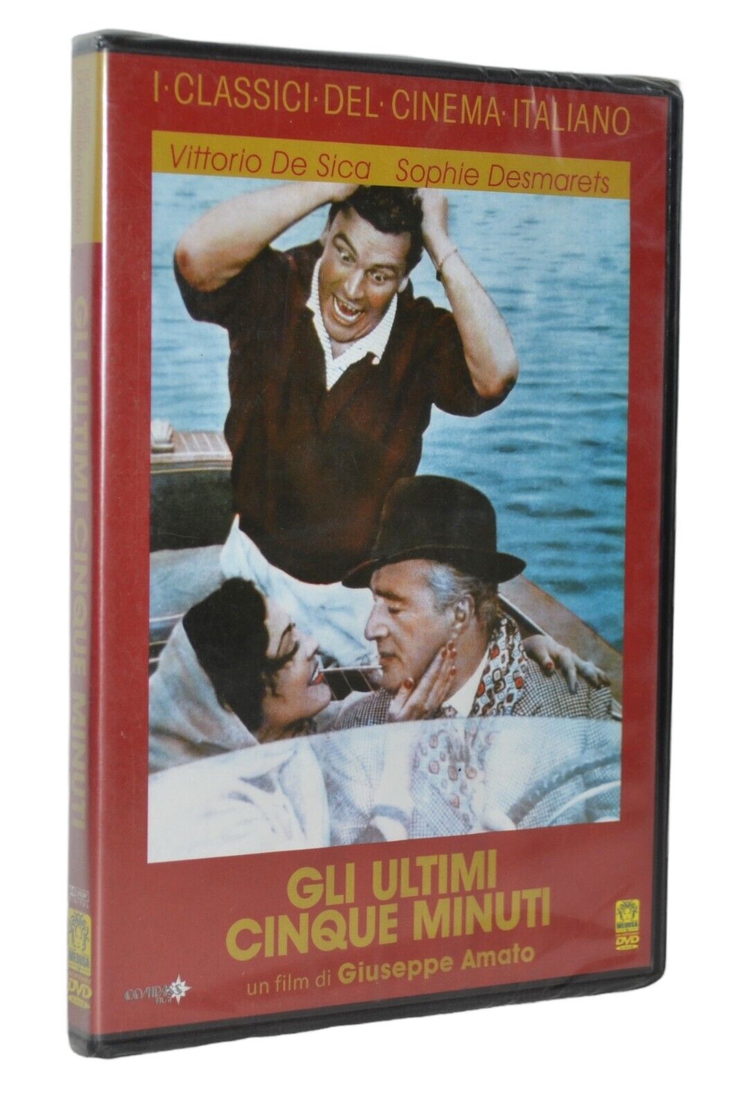 GLI ULTIMI CINQUE MINUTI 1955 GIUSEPPE AMATO VITTORIO DE SICA DVD SIGILLATO