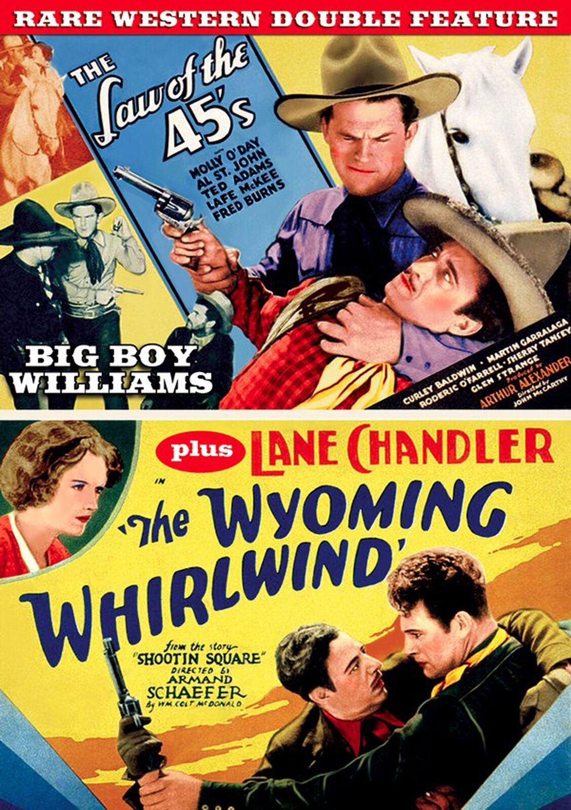 The Wyoming Whirlwind 1932 The Law of 45's 1935 (DVD)