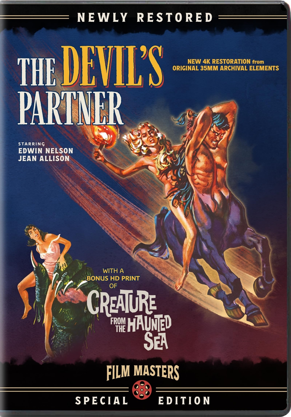 The Devil's Partner 1961 Creature From The Haunted Sea 1961 Double Feature (DVD)