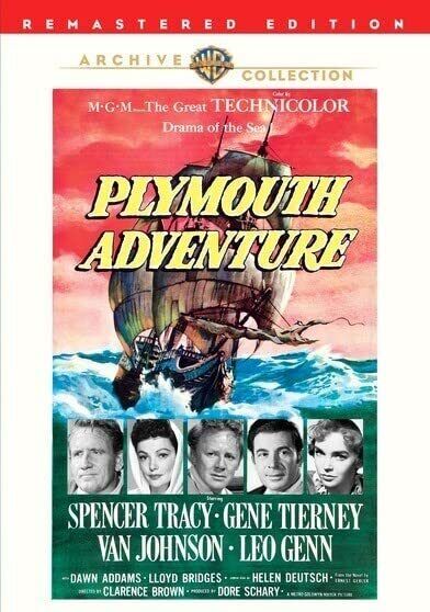 Plymouth Adventure (DVD) Dawn Addams Gene Tierney Leo Genn Lloyd Bridges