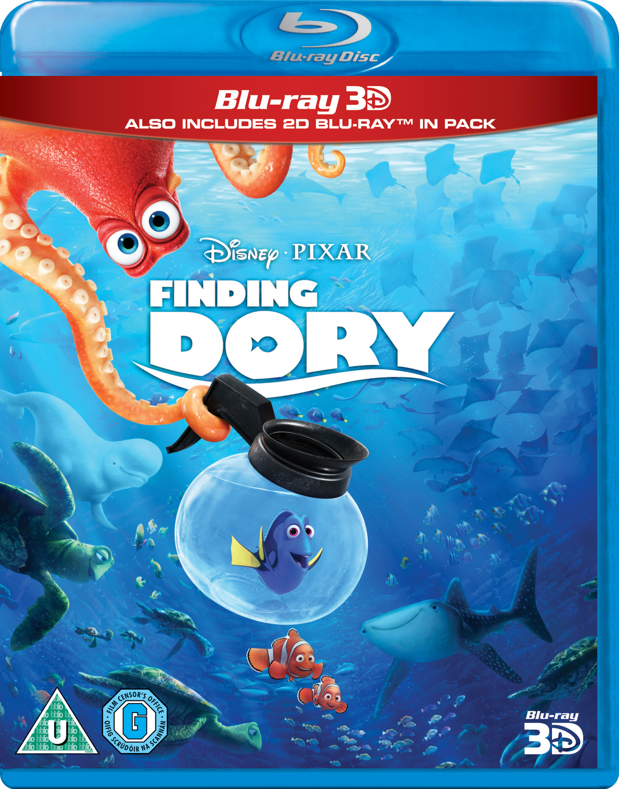 Finding Dory (Blu-ray) Ellen DeGeneres Albert Brooks Ed O'Neill Kaitlin Olson