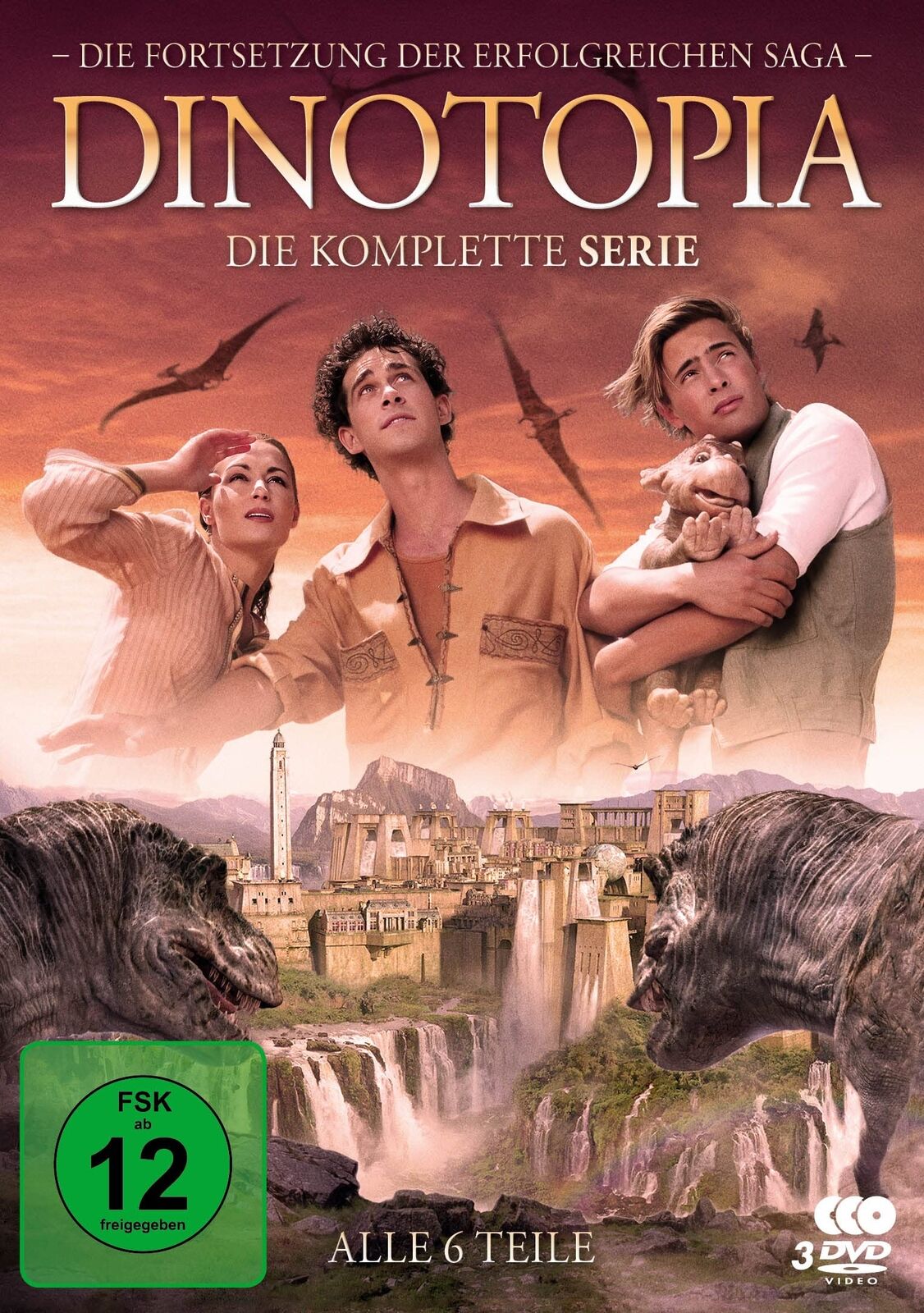 Dinotopia - Die Serie (Fernsehjuwelen) [3 DVDs] (DVD) Strong Shiloh Brandon Omid