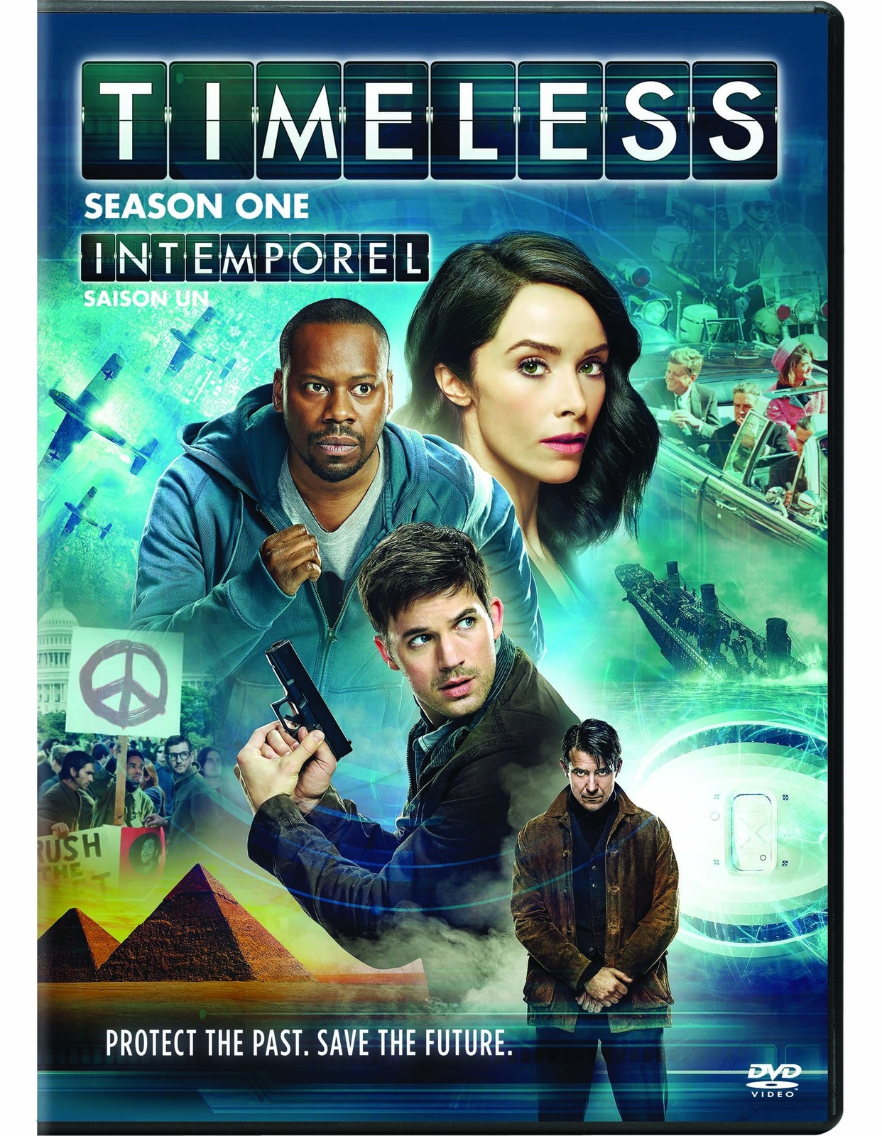 Timeless - Season 01 (DVD) Abigail Spencer Matt Lanter Malcolm Barrett