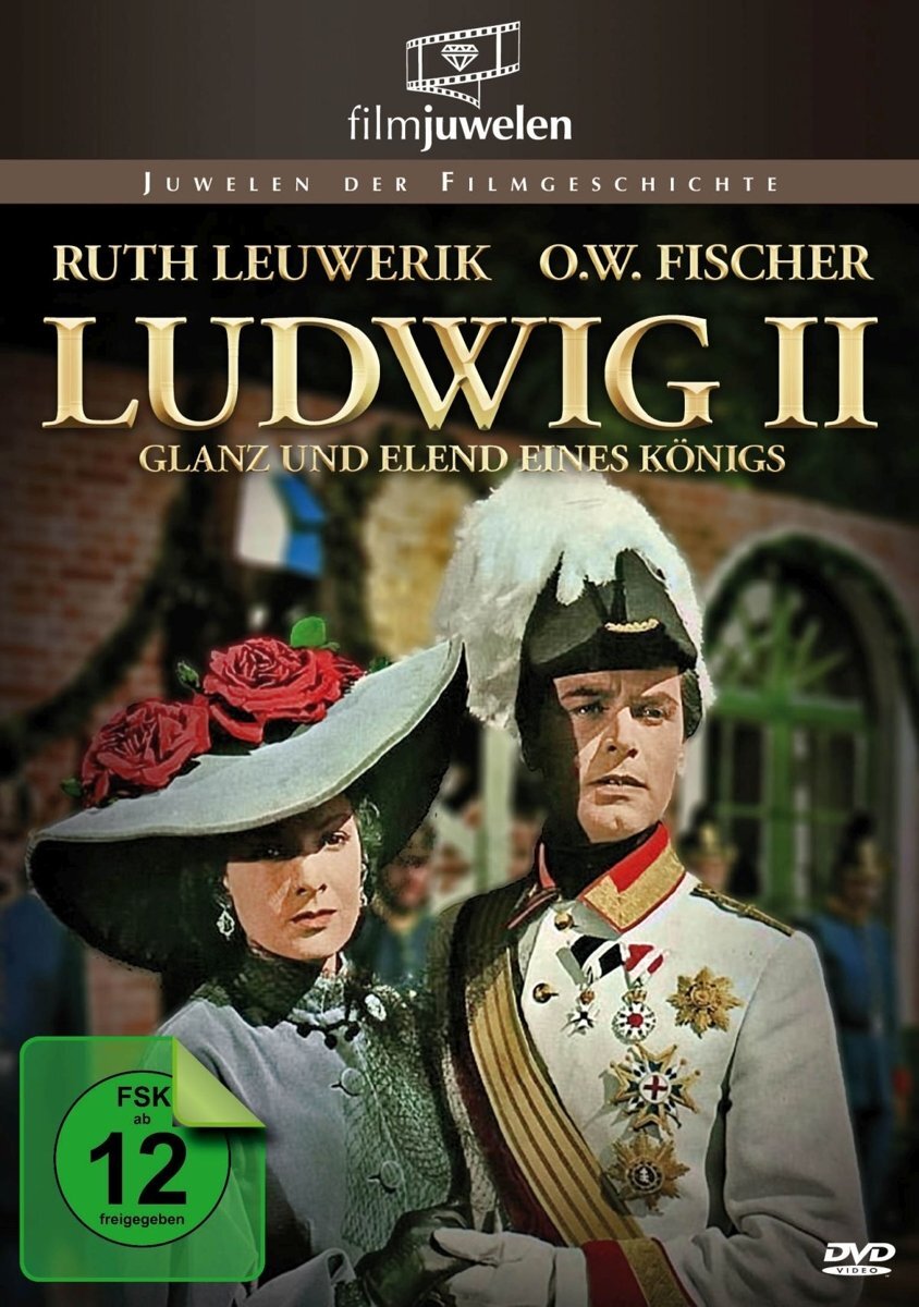 Ludwig II. - Glanz und Elend eines Königs (Filmjuwelen) (DVD) O. W. Fischer