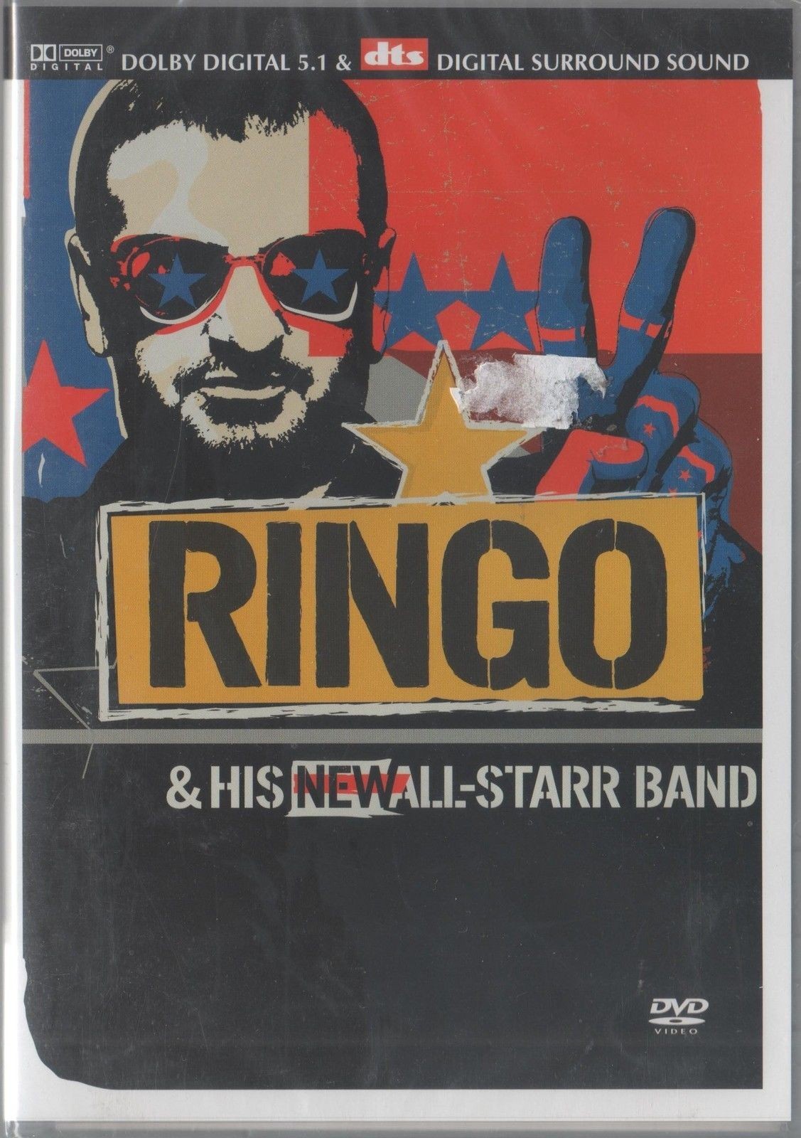 RINGO STARR AND HIS NEW ALL STARR BAND DVD F.C. BEATLES SEALED!!!