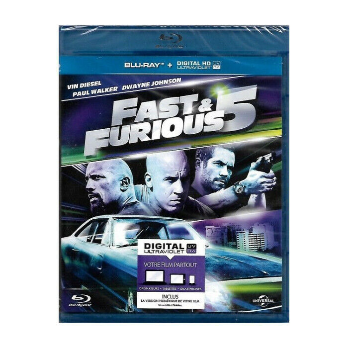Fast & Furious 5 Blu-Ray Nuova