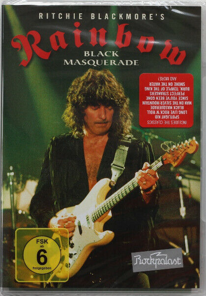 Ritchie Blackmore's Rainbow Black Masquerad DVD (Eagle Vision) Nuovo e Sigillato