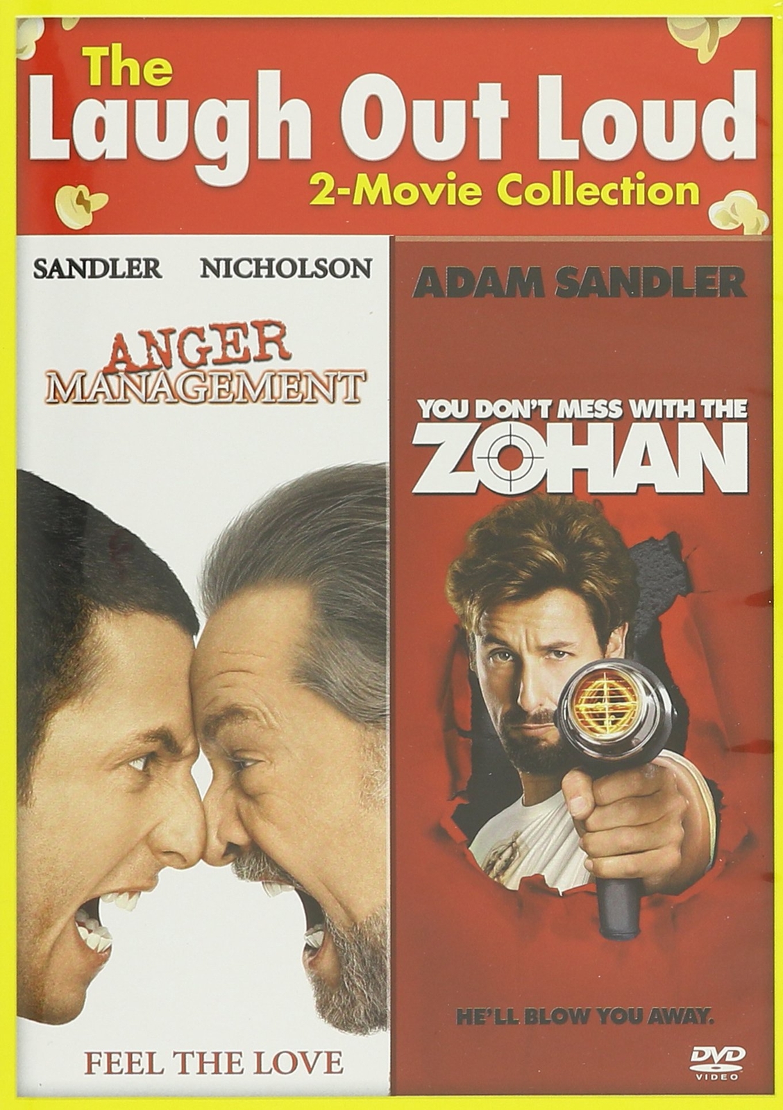 Anger Management / You Don't Mess with the Zohan (DVD) Sandler Adam