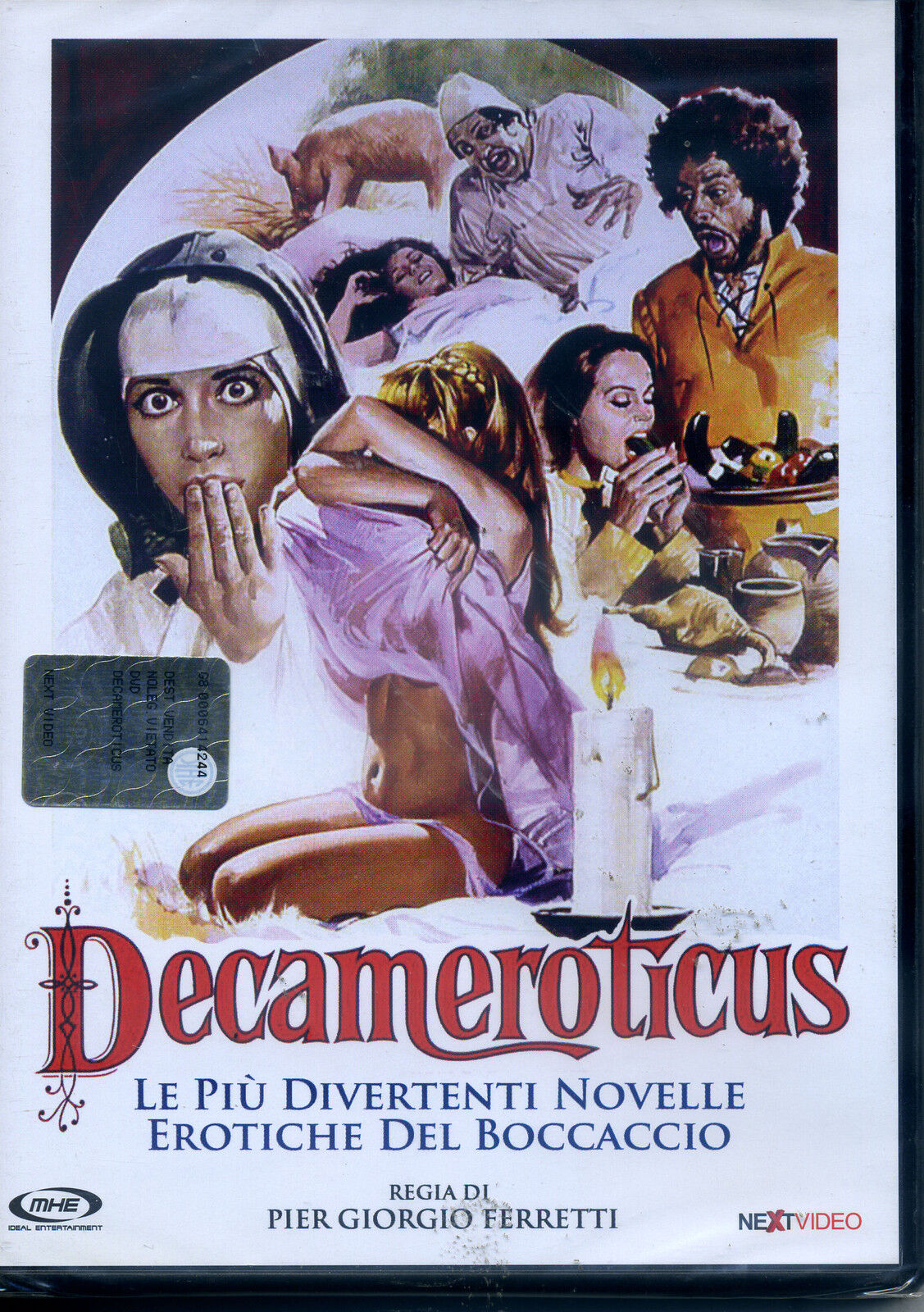 DECAMEROTICUS - (1972) con Riccardo Garrone - DVD NUOVO