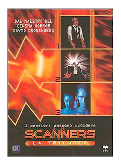Scanners La Trilogia Cofanetto 3 DVD Nuovo Special Edition D, Cronenberg 1 2 3