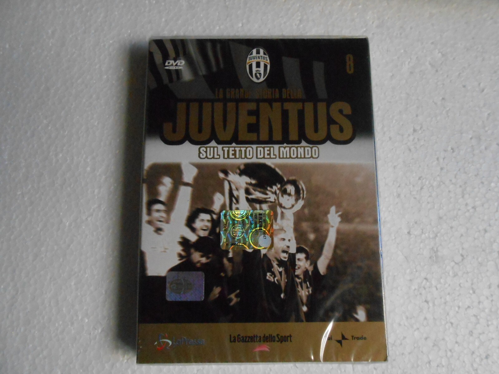DVD LA GRANDE STORIA DELLA JUVENTUS n.8 SUL TETTO DEL MONDO 1995/1996