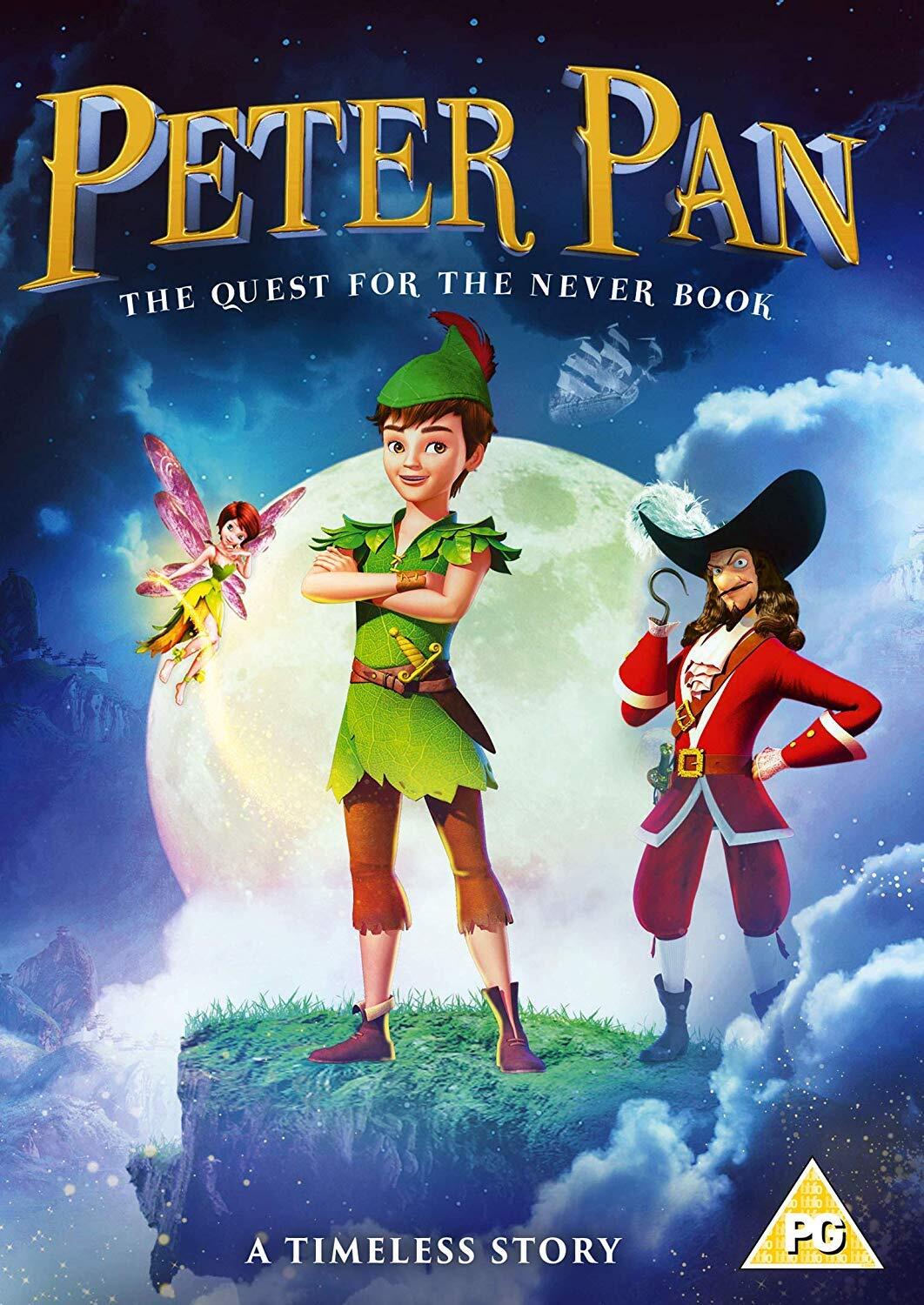 Peter Pan: The Quest for the Never Book (DVD)
