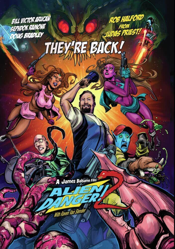 Alien Danger 2! With Raven Van Slender (DVD) Bill Victor Arucan Doug Bradly