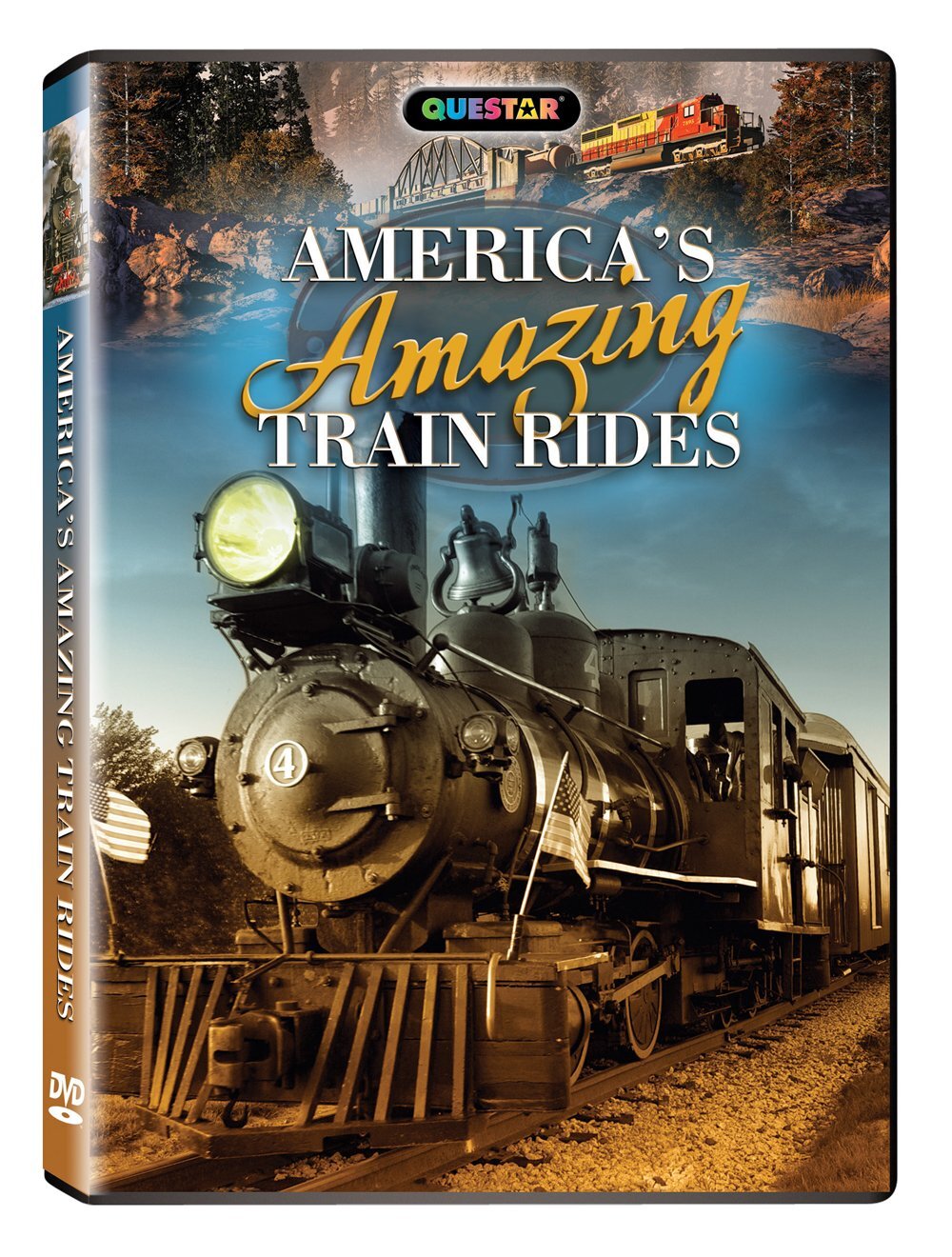 America's Amazing Train Rides (DVD) None