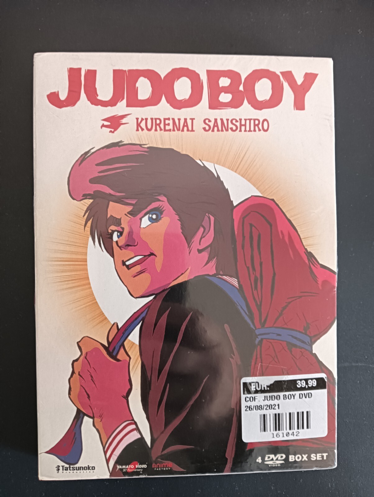 V44- 4 Dvd Box Set Cofanetto JUDO BOY Tatsunoko