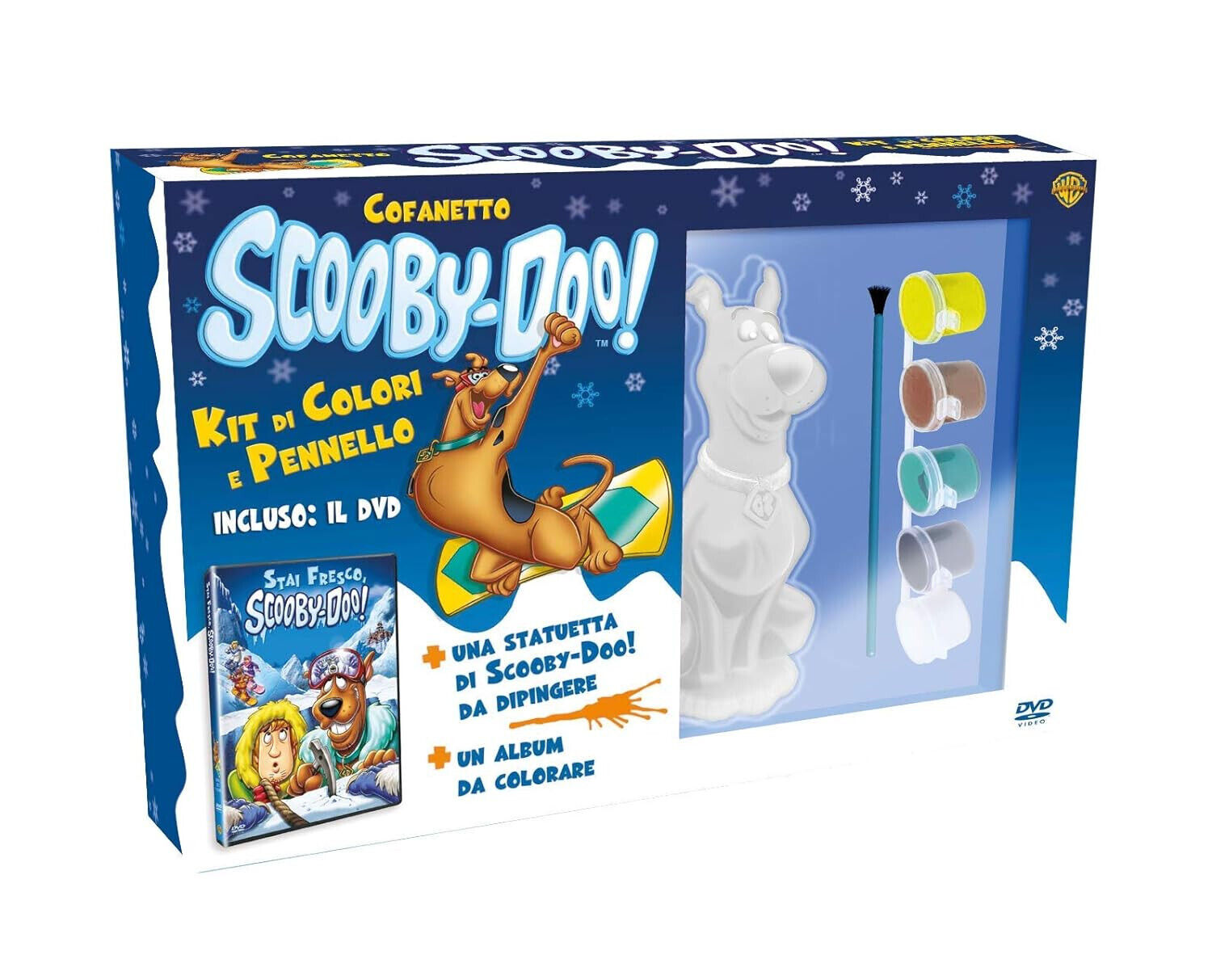 Scooby-Doo - Stai fresco Scooby-Doo -Gift Edition(DVD + Statuetta + Set Pennelli