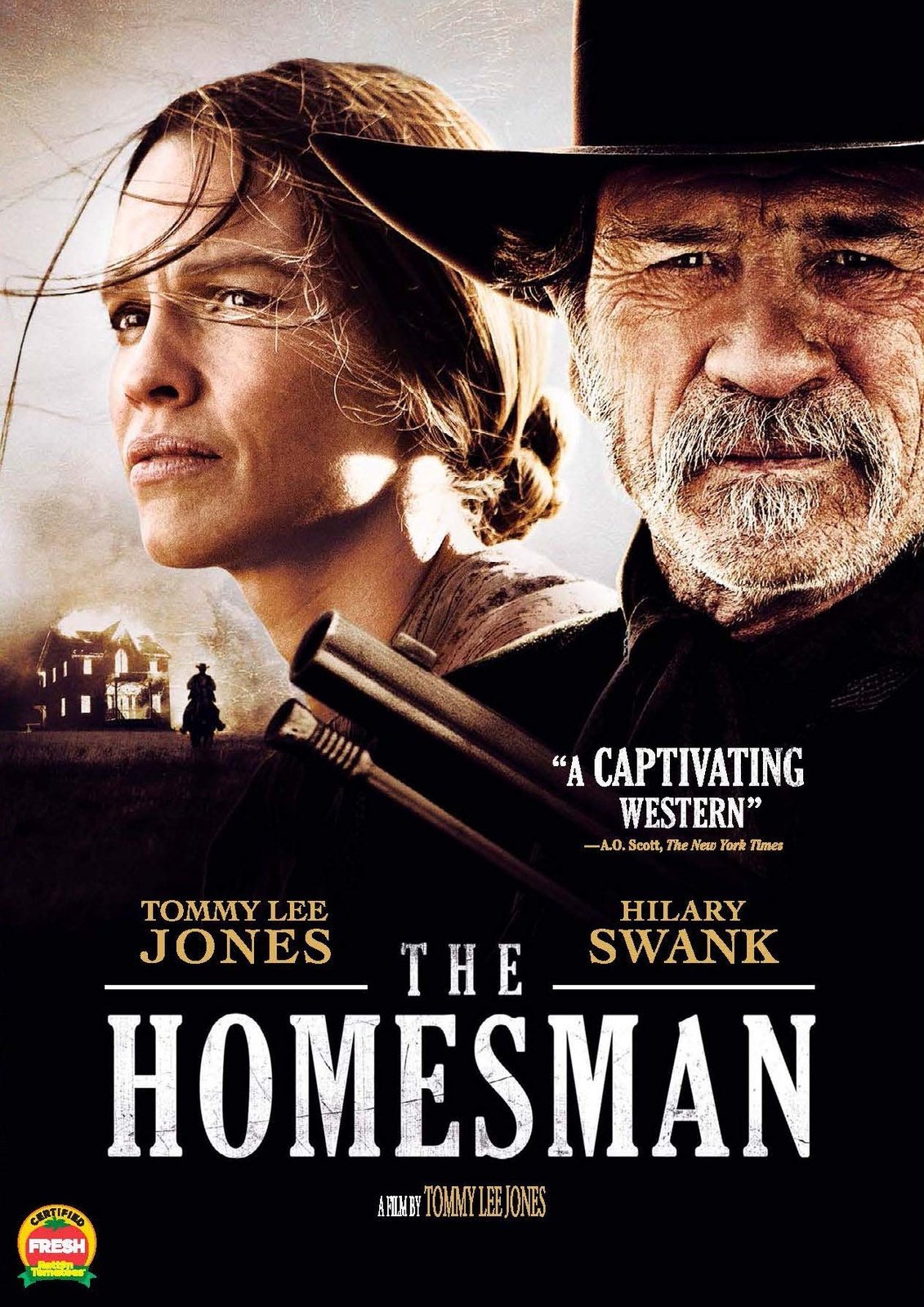 The Homesman (DVD) Tommy Jones Hilary Swank Meryl Streep Miranda Otto