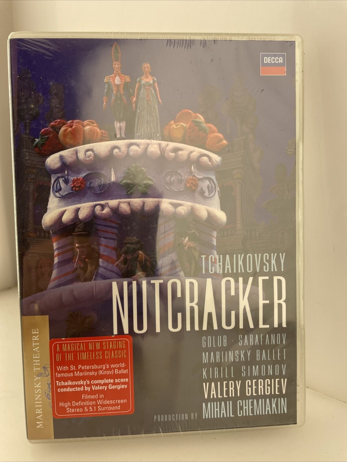 Dvd Nutcracker Tchaikovsky Mariinsky Theatre Valery Gergiev - Sigillato