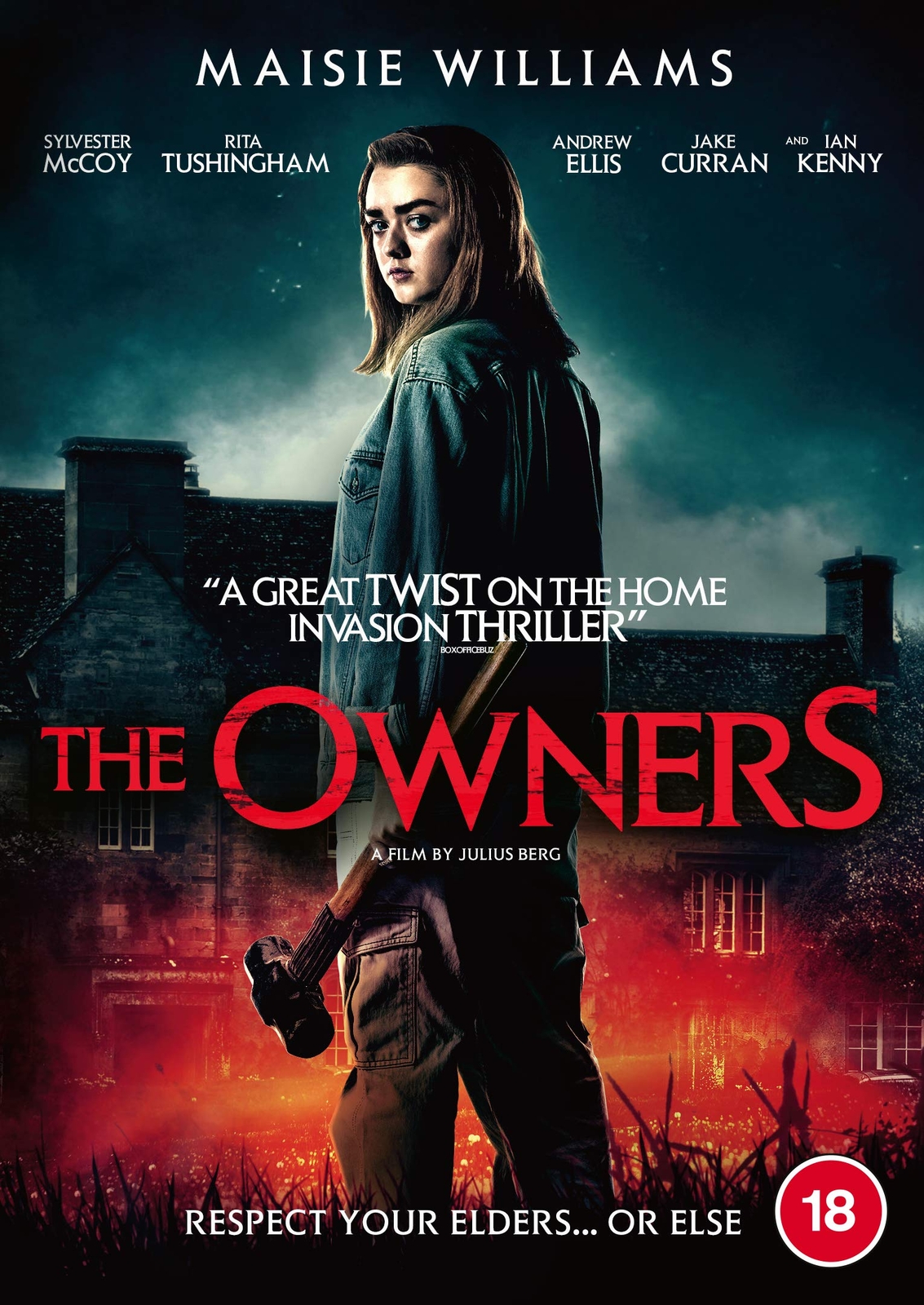 The Owners (DVD) Maisie Williams Sylvester McCoy