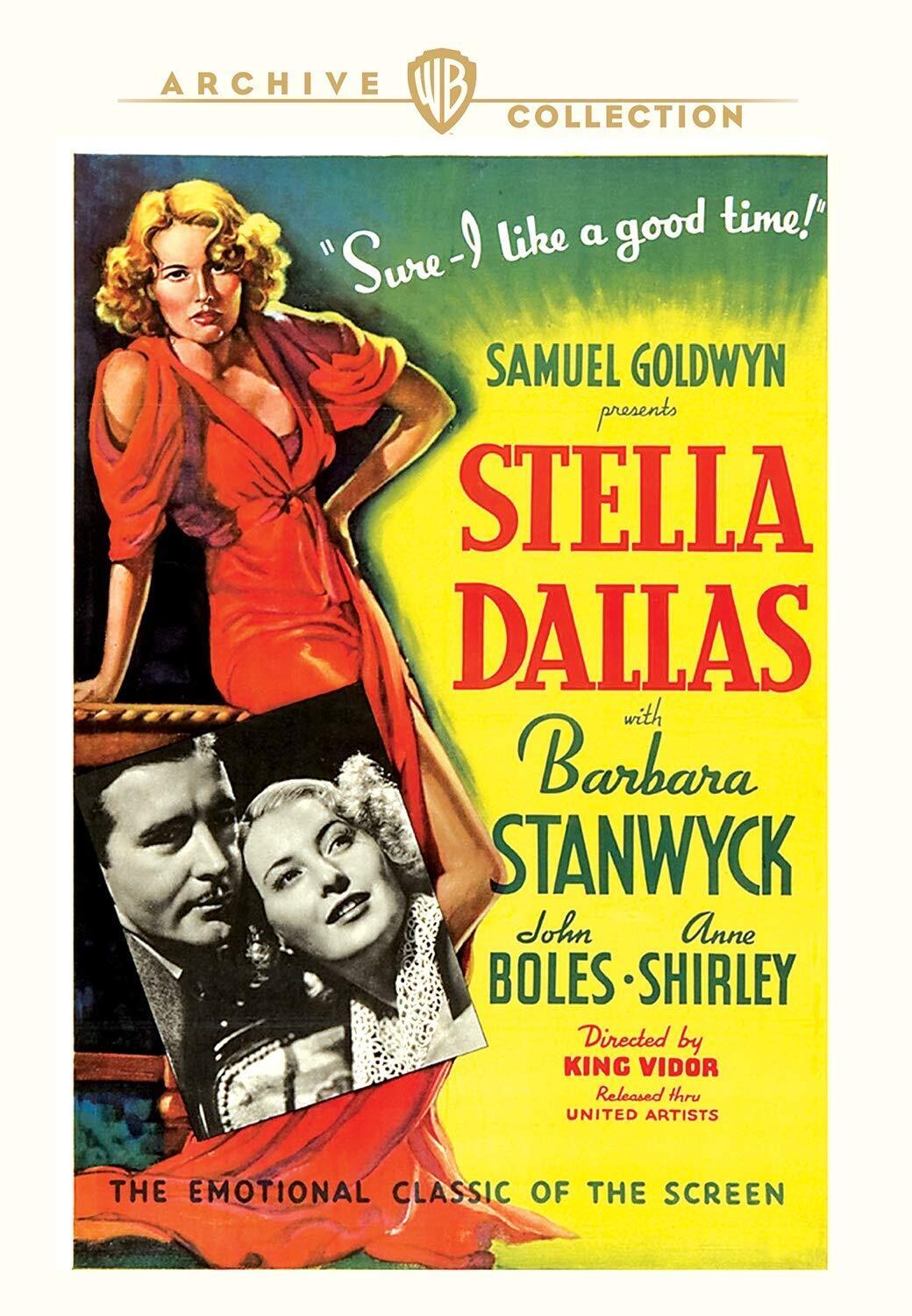 Stella Dallas (DVD) Barbara O'Neil Barbara Stanwyck John Boles Alan Hale