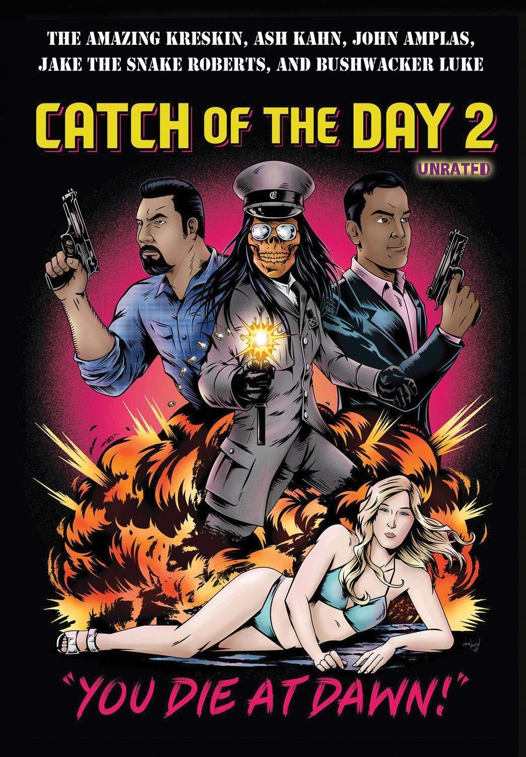 Catch of The Day 2 (DVD) Bushwhacker Luke Jake The Snake Roberts John Amplas