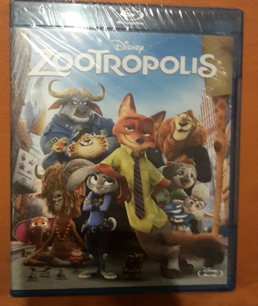 BLURAY  ZOOTROPOLIS DISNEY (2016)