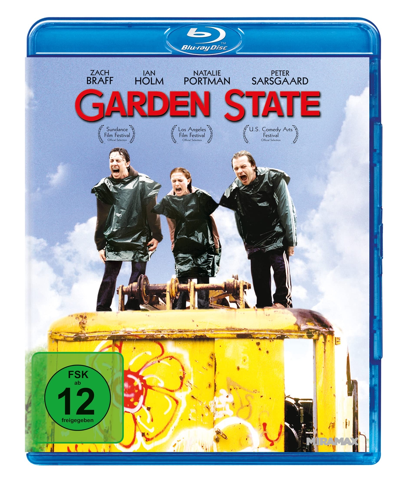 Garden State [Blu-ray] (Blu-ray) Holm Ian Portman Natalie Sarsgaard Peter Braff