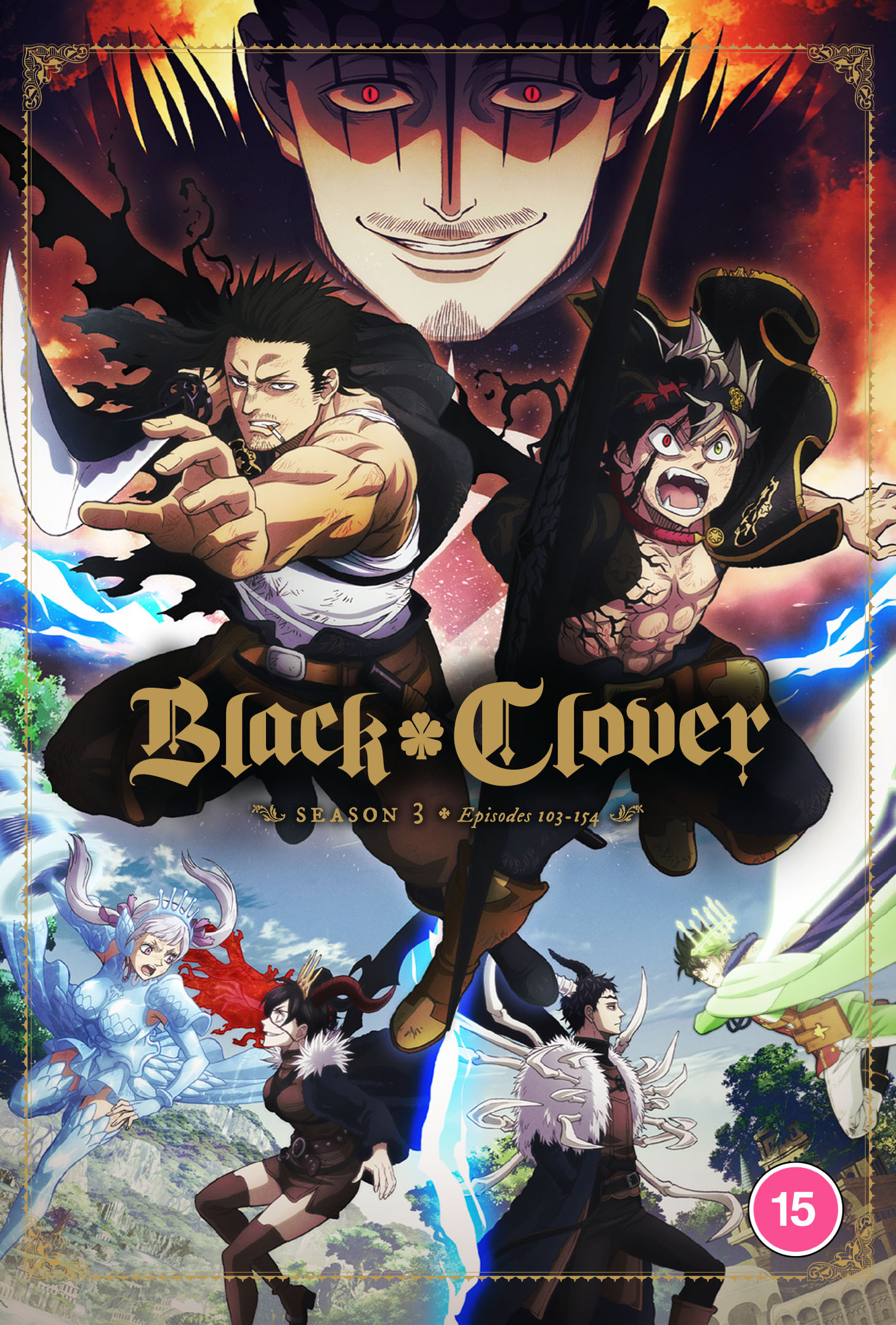 Black Clover: Complete Season Three (DVD)