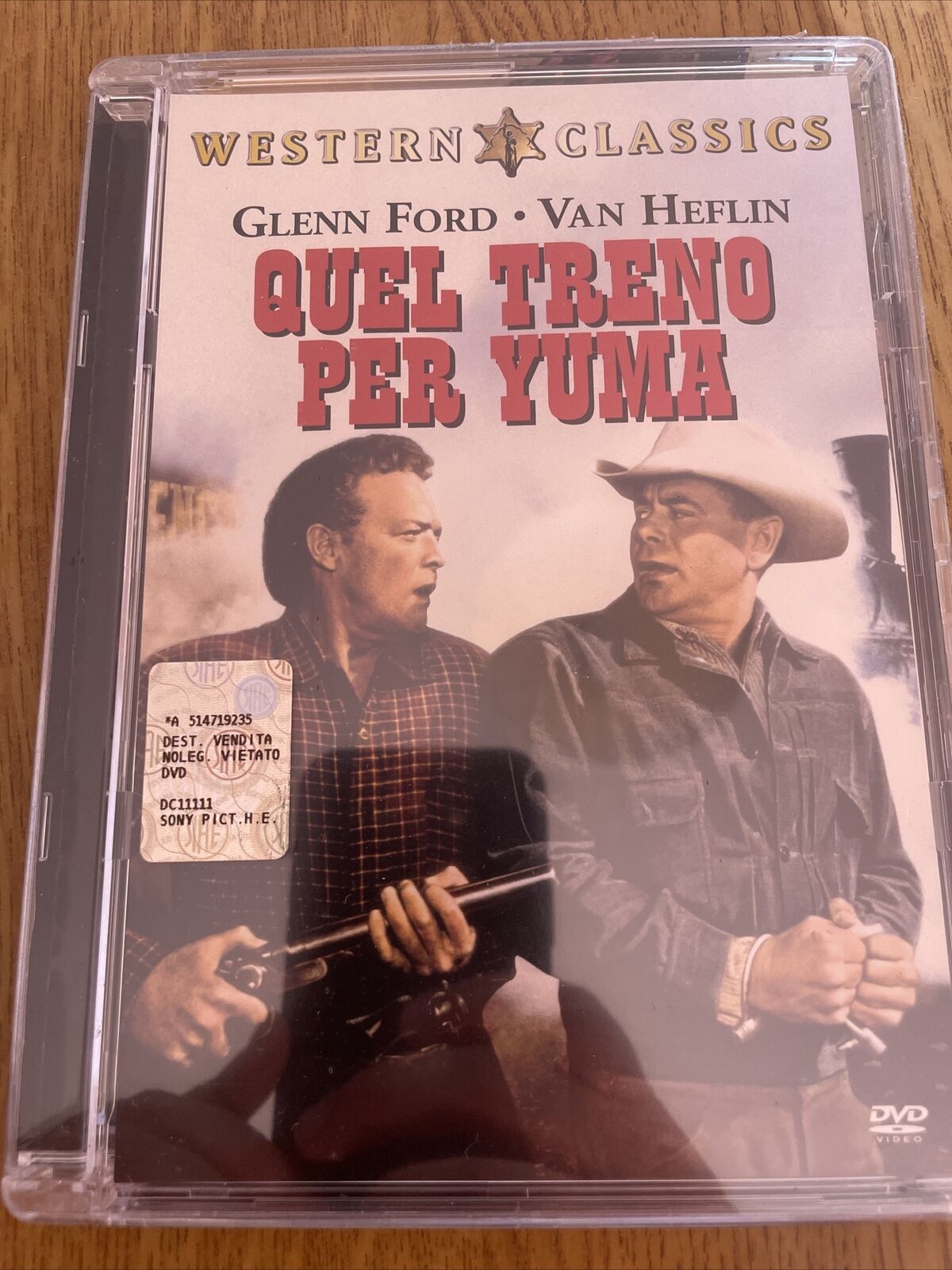 QUEL TRENO PER YUMA 1957 DVD JEWELBOX NUOVO SIGILLATO GLENN FORD WESTERN CLASSIC