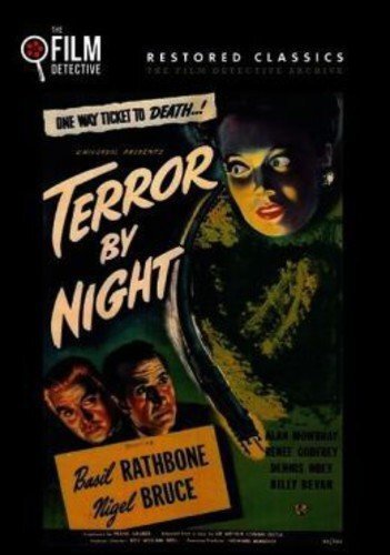 Sherlock Holmes- Terror by Night (DVD) Basil Rathbone Nigel Bruce