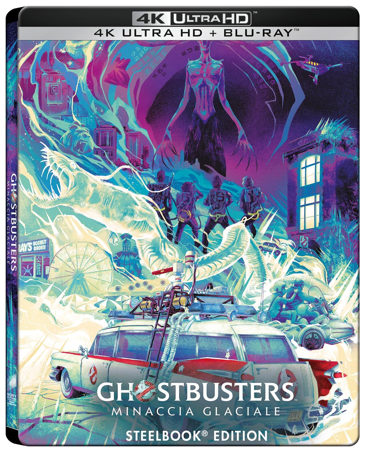 GHOSTBUSTERS - MINACCIA GLACIALE - 4K STEELBOOK (BD 4K + BD HD) Variant 1