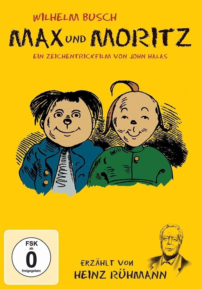 Wilhelm Busch: Max und Moritz - erzählt von Heinz Rühmann (DVD) Heinz Rühmann