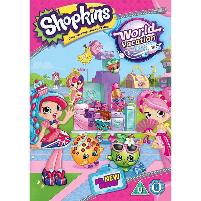 Shopkins World Vacation DVD Nuova