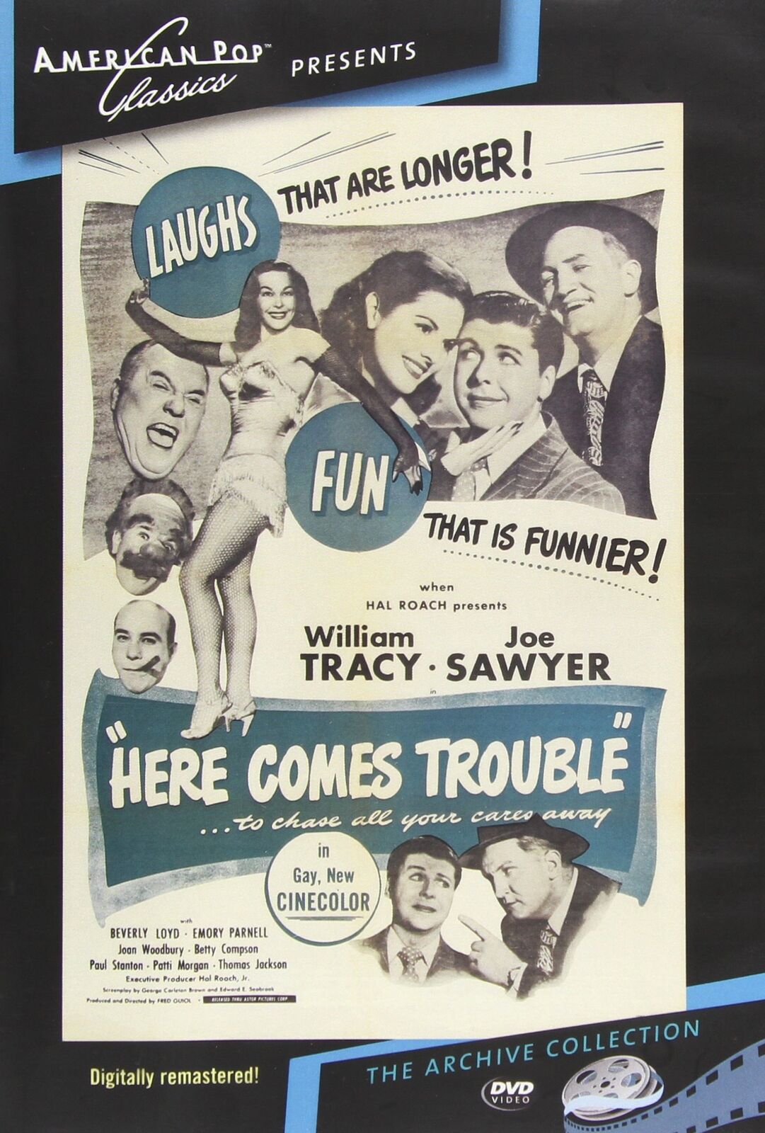 Here Comes Trouble (DVD) William Tracy Emory Parnell Joe Sawyer